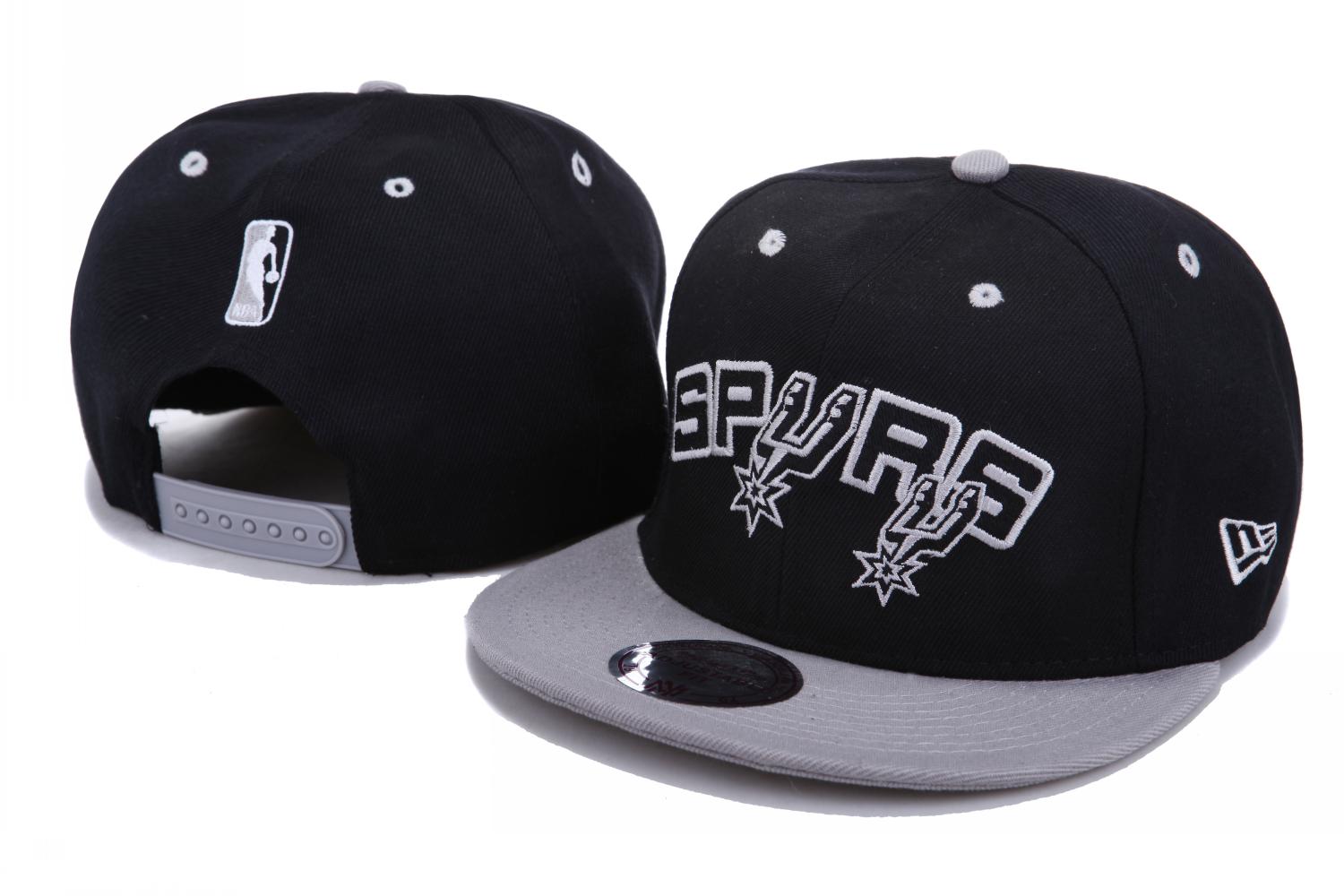 NBA San Antonio Spurs M&N Snapback Hat NU04